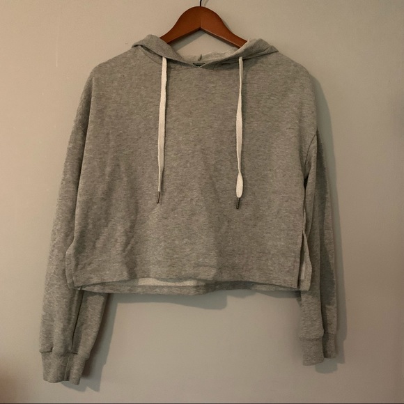 [Wild Fable] BOGO $1 Glitter Crop Hoodie - Picture 4 of 11